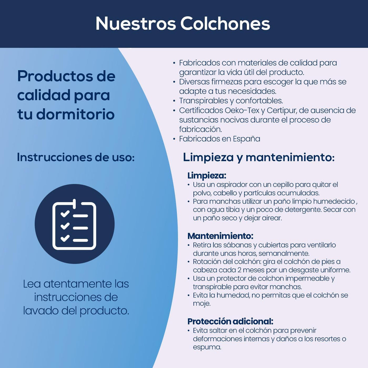 Colchón Kalma Bali detalle